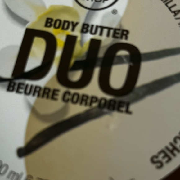 The Body Shop NEW Rare Duo Vanilla Body Butter Dry Normal Full Size 200ml 6.75oz - Picture 10 of 11